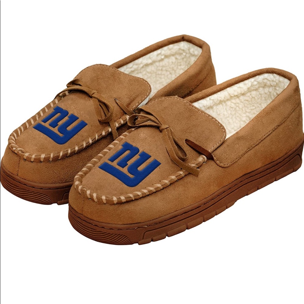 NY Giants slippers